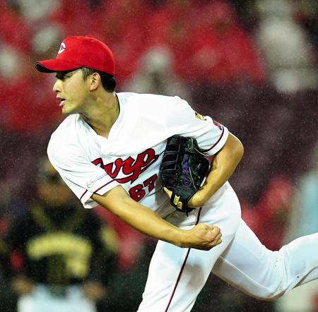 広島・中村祐太＝２０日