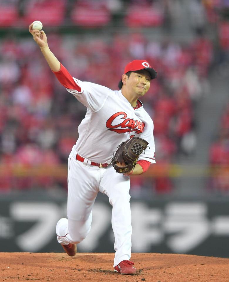 　連敗ストッパーを託された広島・大瀬良大地