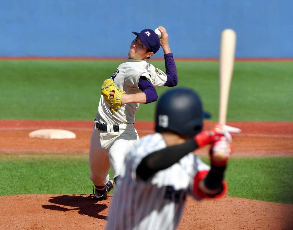 　東京六大学野球の立大戦に先発した明大・森下
