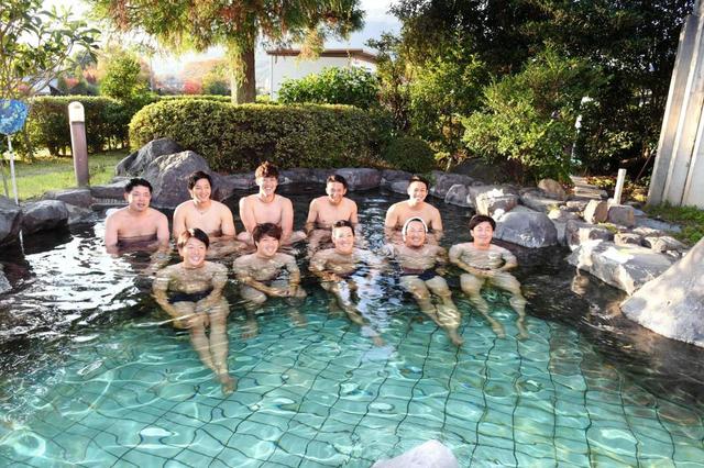 広島　大瀬良、野村、松山ら１１選手が湯布院でリハビリキャンプ