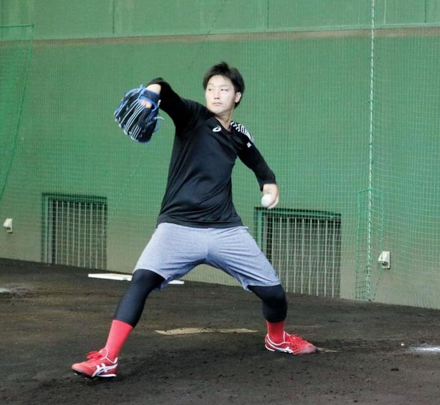広島・床田、捕手座らせ５１球「感覚を確かめるために」