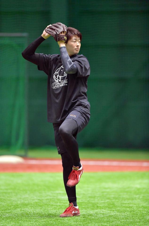 　２段フォームを“再解禁”する大瀬良