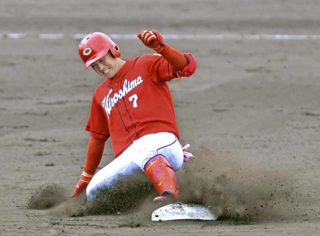 広島・堂林が猛打ショー 初フル出場！！一塁、三塁「どっちでもやります」