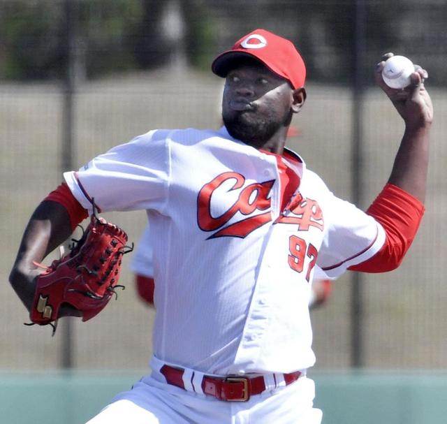 広島・フランスア 粘投０封　ピンチ切り抜けた　体調不良で一時離脱も「問題ない」