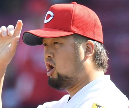 　広島・中崎翔太