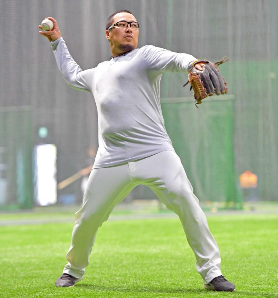 　２軍中日戦で実戦復帰する松山