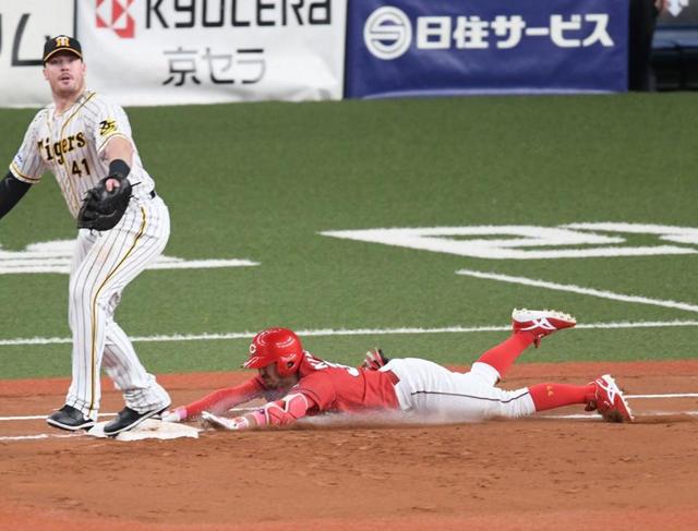 広島・高ヘッドコーチ、西勇またも打ち崩せず「的を絞る必要が…」