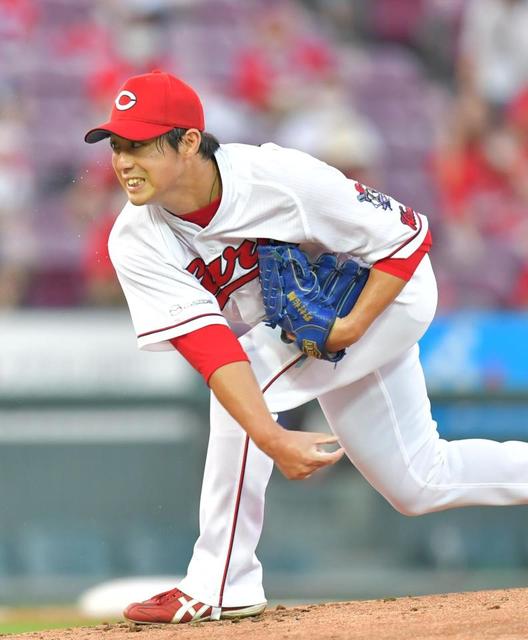 広島・野村が粘った6回2失点 降板直後に堂林&田中広弾で黒星消える