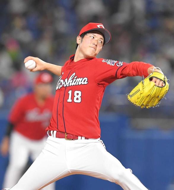 広島 森下７勝目 新人王へ猛アピ７回０封 大学日本一に輝いた神宮で躍動 広島カープ 野球 デイリースポーツ Online