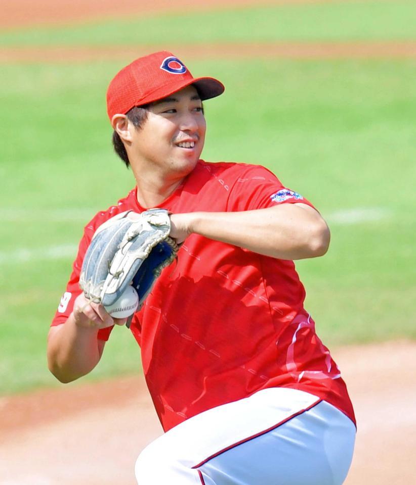 　“石原イズム”継承を誓った野村（撮影・立川洋一郎）