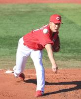 ＤｅＮＡ戦に先発した広島・中村祐＝横浜スタジアム（撮影・堀内翔）