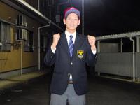  広島ｶﾗ２位指名を受けた天理大・森浦投手