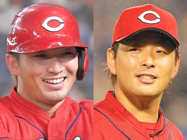 誠也 大瀬良の左胸にキャプテンマーク 12年ぶり主将制復活の広島 広島カープ デイリースポーツ Online