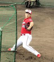 　存在感を示した一岡