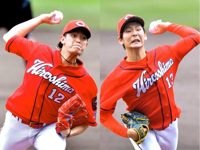 カープ新人で無失点リレー ドラ２森浦 ドラ３大道ともに１回無失点 広島カープ 野球 デイリースポーツ Online