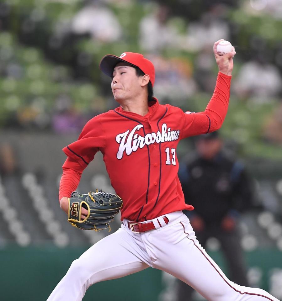 広島・森浦がプロ初勝利「2人に負けないように」同期の栗林