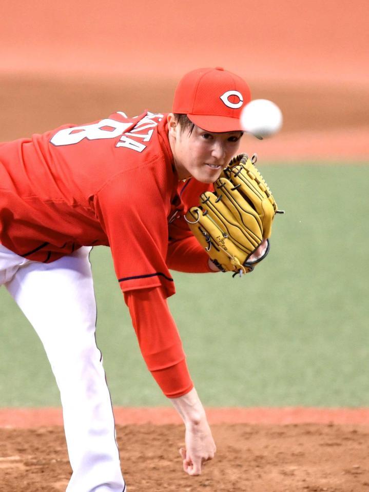 ５回途中まで投げ１失点の森下　