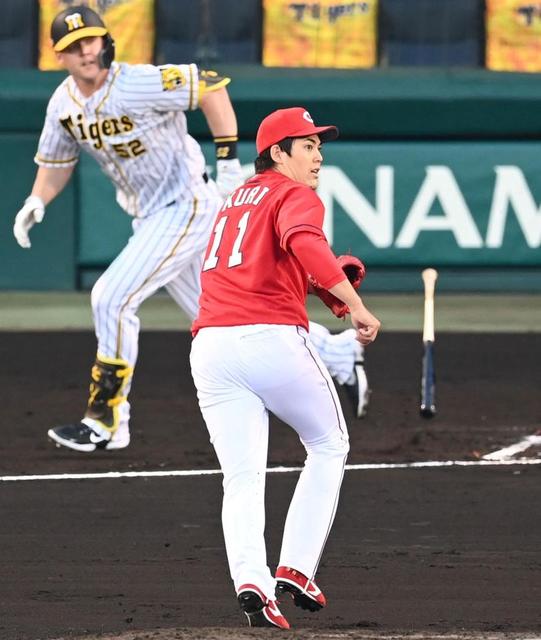 広島　先発の九里が今季初の乱調　６四球に佐々岡監督「リズムが悪い」