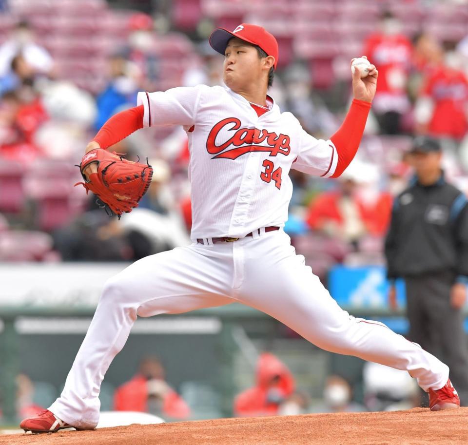 広島 高橋昂は援護に恵まれず 6回4安打1失点の力投も 広島カープ デイリースポーツ Online 広島 高橋昂は援護に恵まれず 6回4安打1失点の力投も 広島カープ デイリースポーツ Online