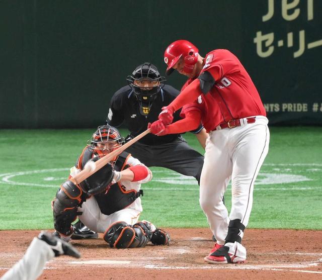 広島・クロン、来日初の満塁弾「これをきっかけにしたい」 チーム通算200本目