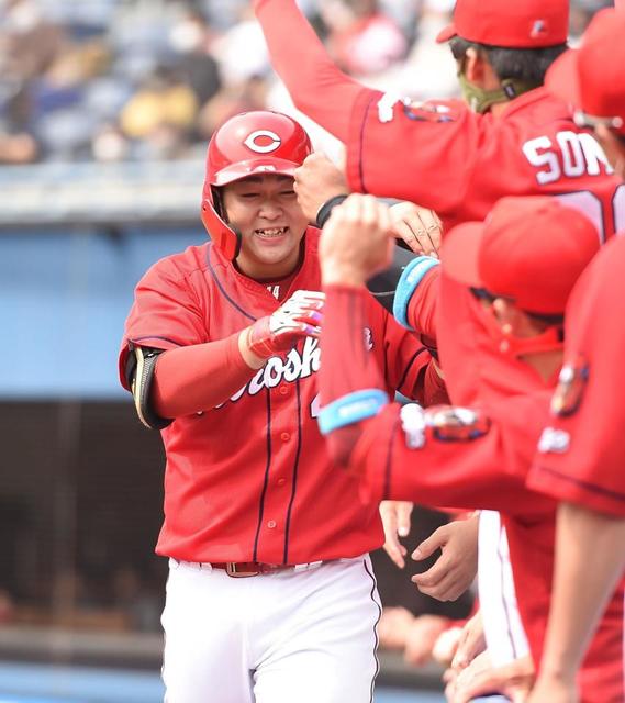 広島　高卒３年目の新星がキラリ　林晃汰がプロ初本塁打「うれしいです！」