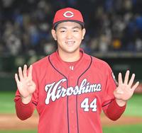 広島・林がプロ初の4安打4打点 3号ソロに「ちょっと思い切っ