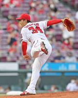 　粘投を見せた高橋昂