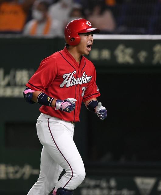 広島・野間の今季1号ソロはノーノー阻止弾 球場どよめき「いい反応