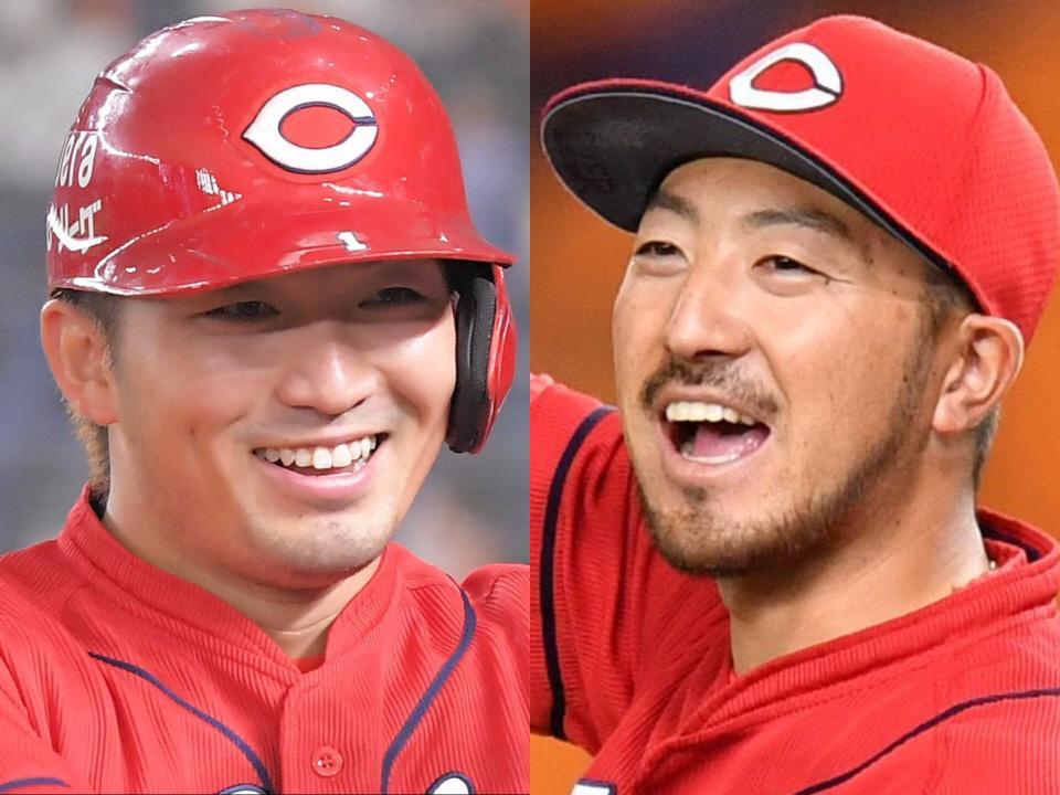 広島・鈴木誠也と菊池涼介