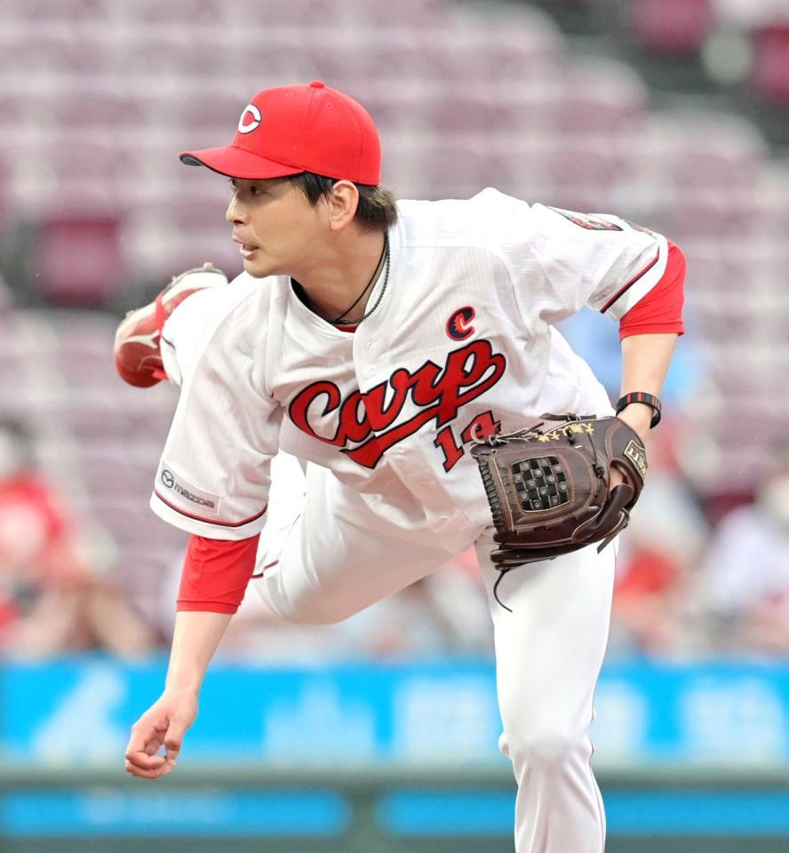 　１２日の中日戦に先発する大瀬良