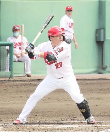 　実戦復帰した会沢