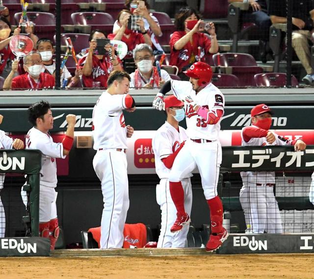 広島3連勝 “金侍”鈴木誠&菊池涼アベック弾 連夜の虎退治!