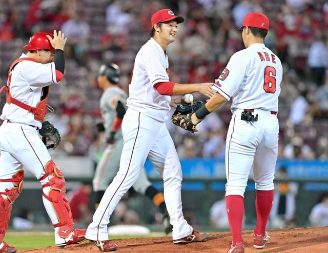 広島 床田プロ初完封 栗林がいる 九回志願１２５球 成長を実感 広島カープ 野球 デイリースポーツ Online