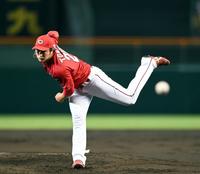 先発し力投する床田（撮影・山口登）