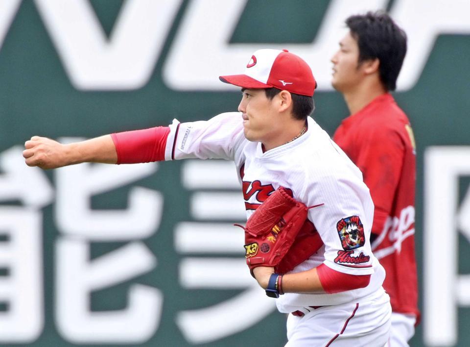 しっかり腕を振る－。虎狩りで２桁勝利を狙う九里