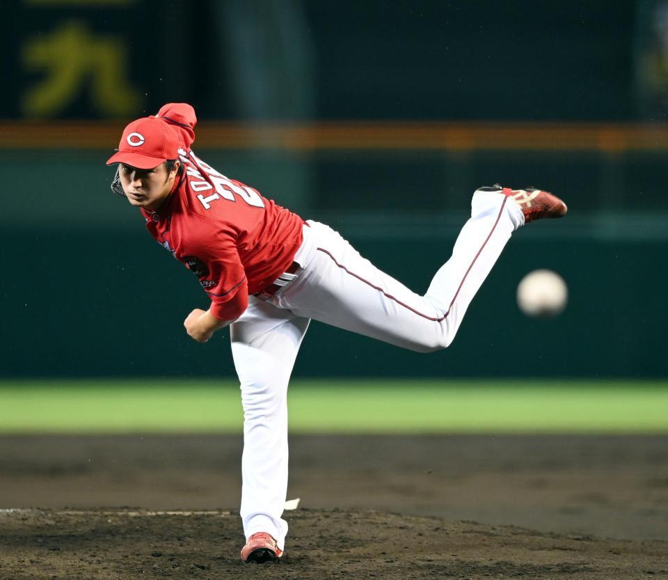 先発し力投する床田（撮影・山口登）