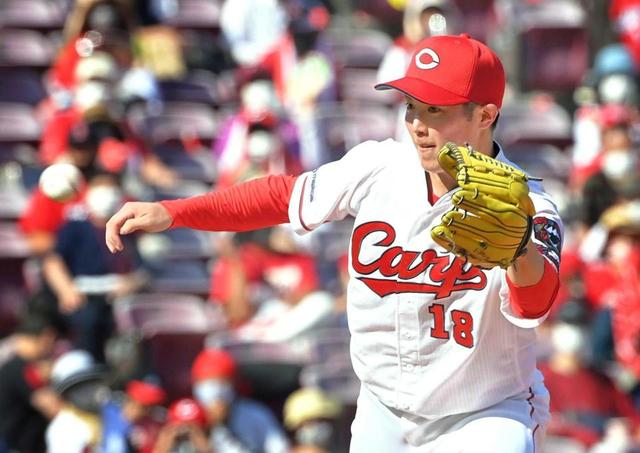 広島・森下、反省 力投120球、7回1失点でも後半戦未勝利