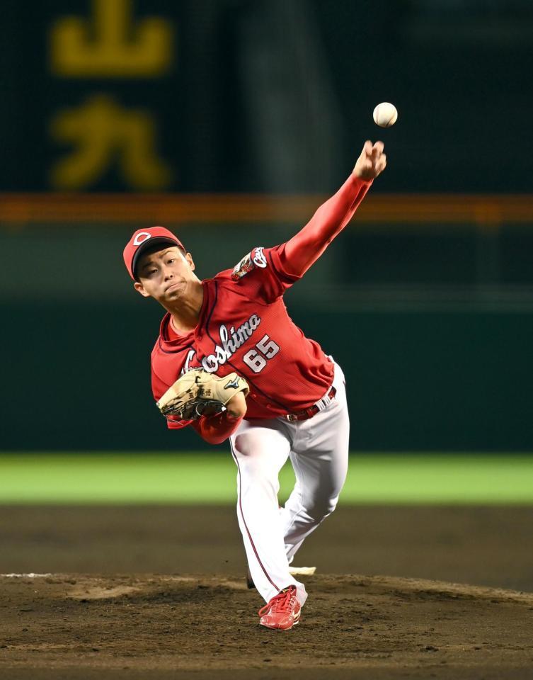 先発し力投する玉村（撮影・山口登）