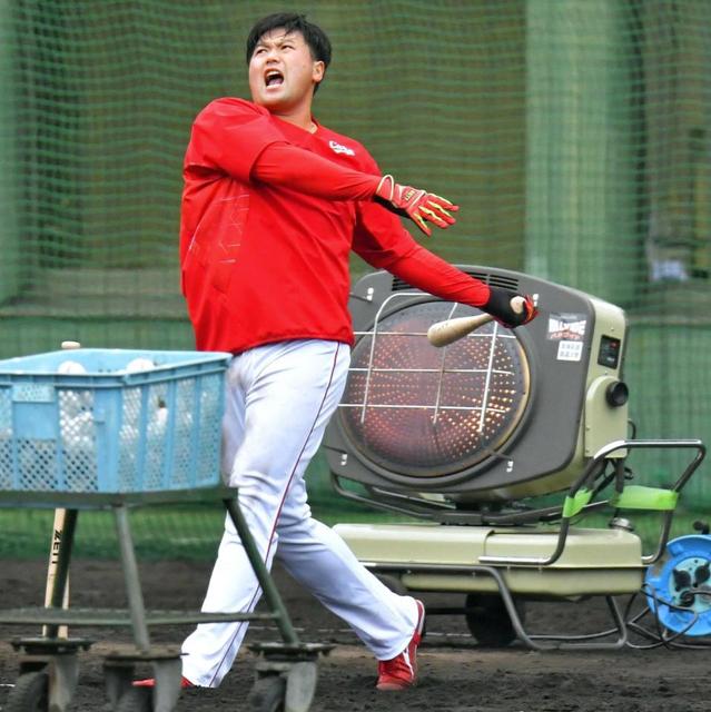 広島・ドラ6末包 近本超え！誓ったノルマ2桁弾 大阪ガス先輩