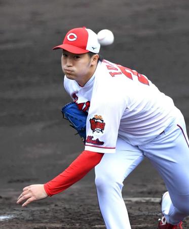 佐々岡監督直伝の変化球を武器に活躍を誓う床田