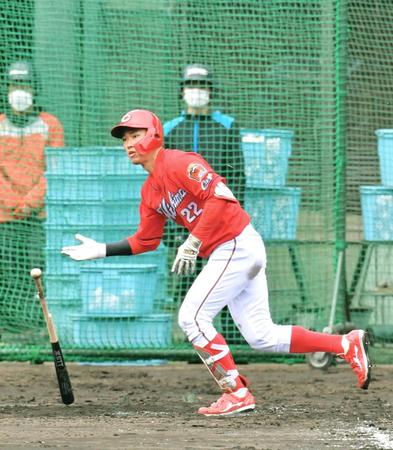 　オープン戦でも結果を残すことを誓った中村奨