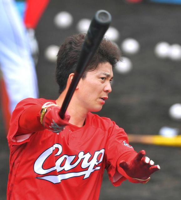 広島・大盛　開幕スタメンへ「結果として安打を目指して」休日返上