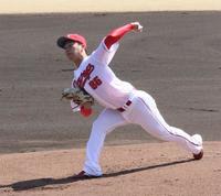 　６回２失点で開幕に向けて順調ぶりを示した玉村