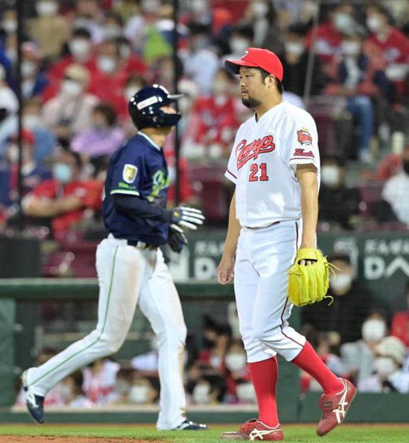 広島まさか 八回一挙9失点に本拠地から悲鳴 中崎、島内、黒原が崩れる