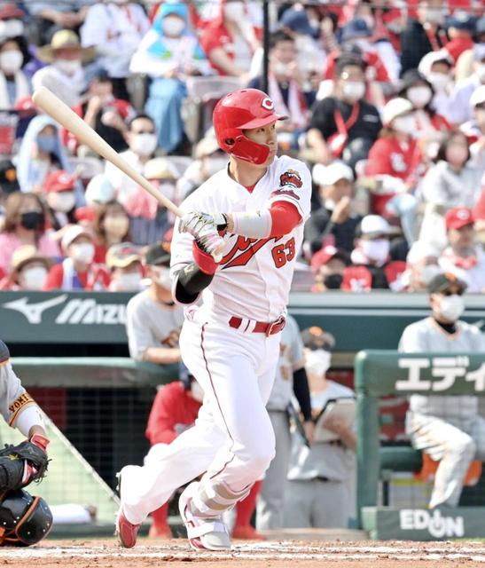 カープ西川龍馬 努力すればかなう 子どもたちに贈った勝利呼ぶ適時二塁打 広島カープ 野球 デイリースポーツ Online