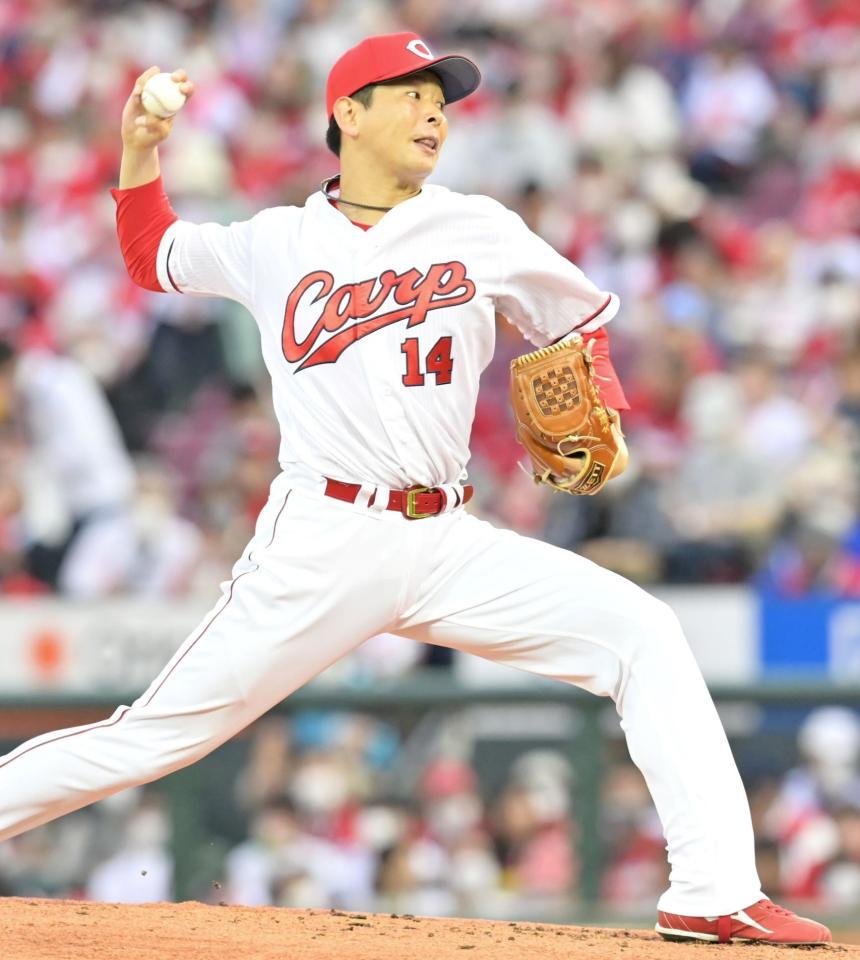 モビリーデイズ　広島カープ 広島・先発の大瀬良は5勝目お預けも7回3失点 開幕から全7