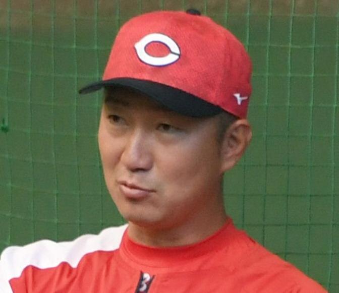 　広島・横山竜士コーチ