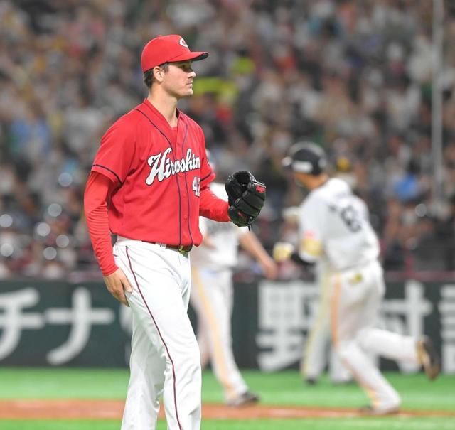 広島・アンダーソン　６失点ＫＯ　止まらぬ負の連鎖「失投を相手打線が逃さなかった」