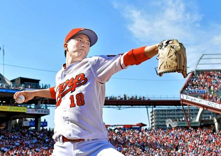 　広島・森下暢仁