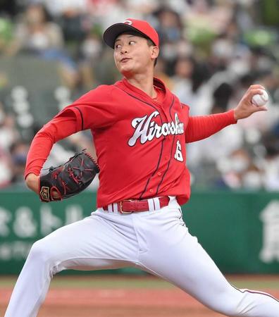 　５回から３番手として登板した森